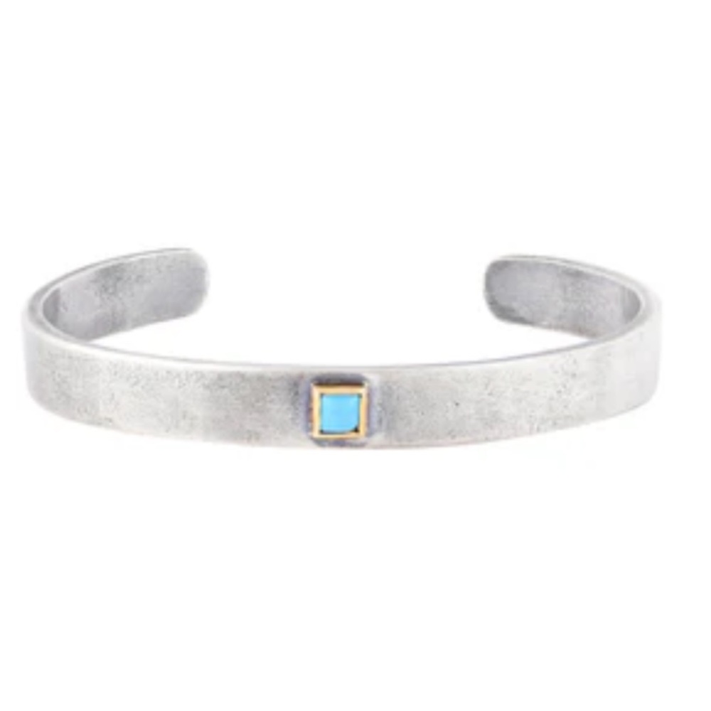 Dennis Hogan “Center Cuff” sterling silver bracelet.  New; never worn.